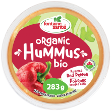 Organic Roasted Red Pepper Hummus
